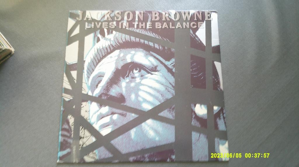 Jackson Browne– Lives in the balance (LP), Enlèvement ou Envoi, Utilisé