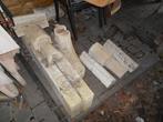 Franse Landelijke Kalkstenen Open Haard, Huis en Inrichting, Haarden, Ophalen, Gebruikt, Inbouwhaard