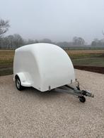 gesloten remork voor fietsen of moto, Ophalen, Zo goed als nieuw
