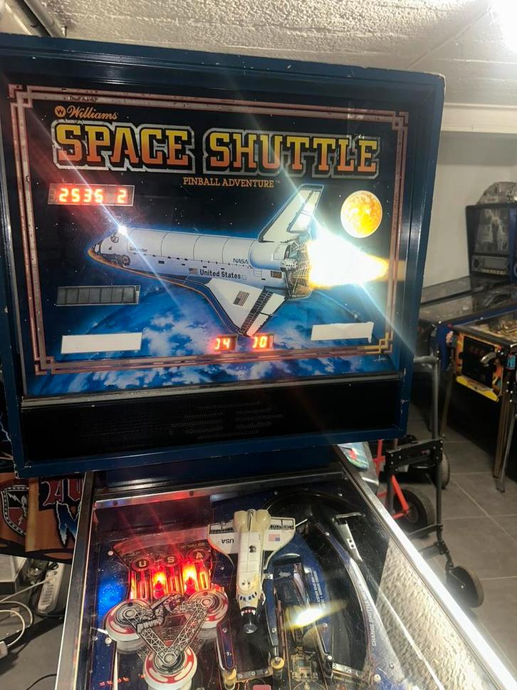 Projet de navette spatiale Williams, Collections, Machines | Flipper (jeu), Utilisé, Électronique, Williams, Enlèvement