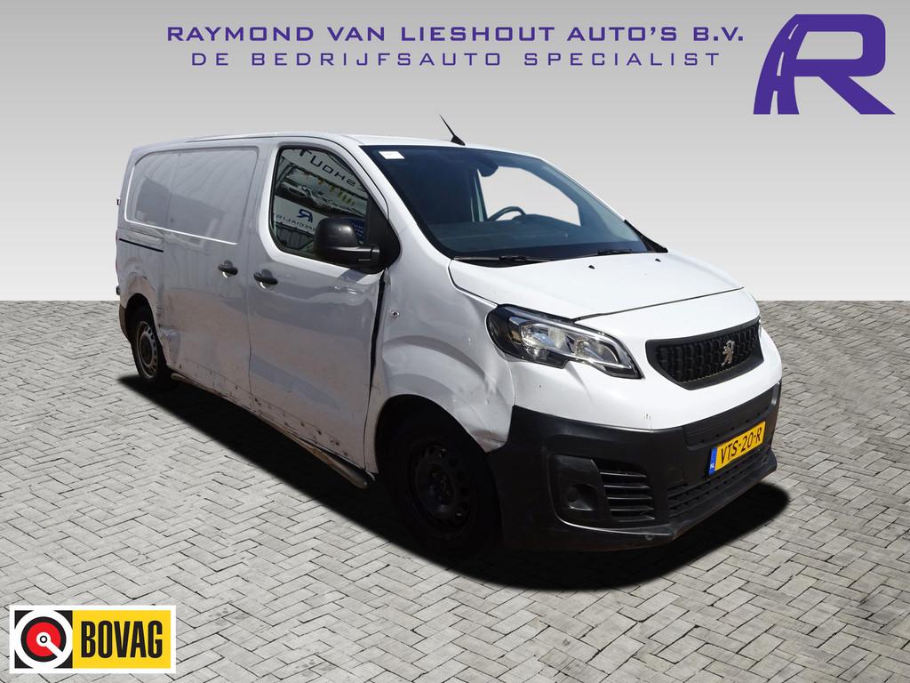 Peugeot E-Expert EV L2 75 kWh EIGEN ACCU SNELLADEN Technisch, Auto diversen, Ongevalwagen, Automaat, Wit, Elektrisch, Overige carrosserie