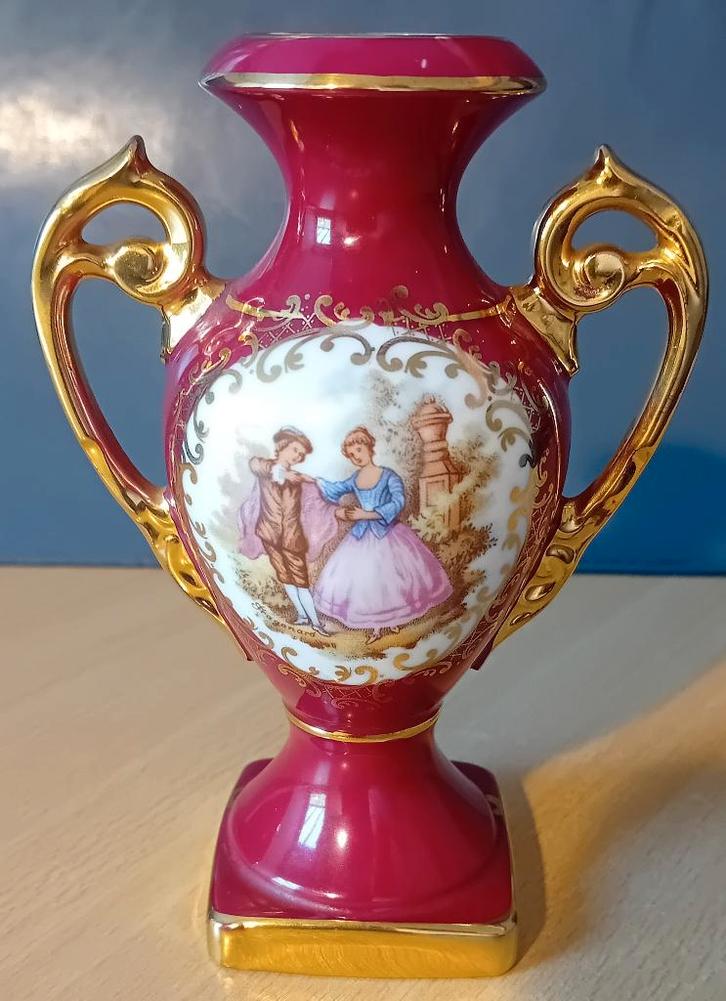 Vaasje in limoges, Antiek en Kunst, Antiek | Vazen, Ophalen of Verzenden