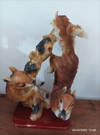 1 figurine en biscuit écureuils, Enlèvement