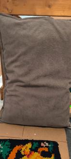 grands coussins, Enlèvement ou Envoi, Comme neuf, Gris, Rectangulaire