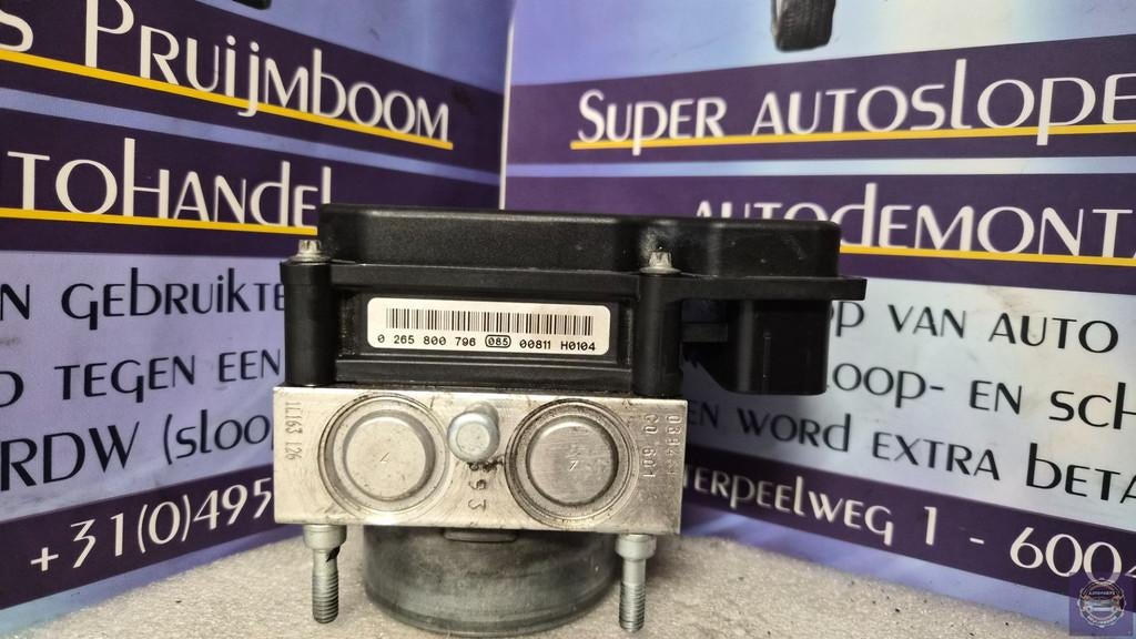 Opel Corsa D bj2010 ABS Pomp 0265800796, Gebruikt, Opel Automobile GmbH, Kontakt@opel-infoservice.de, Opel