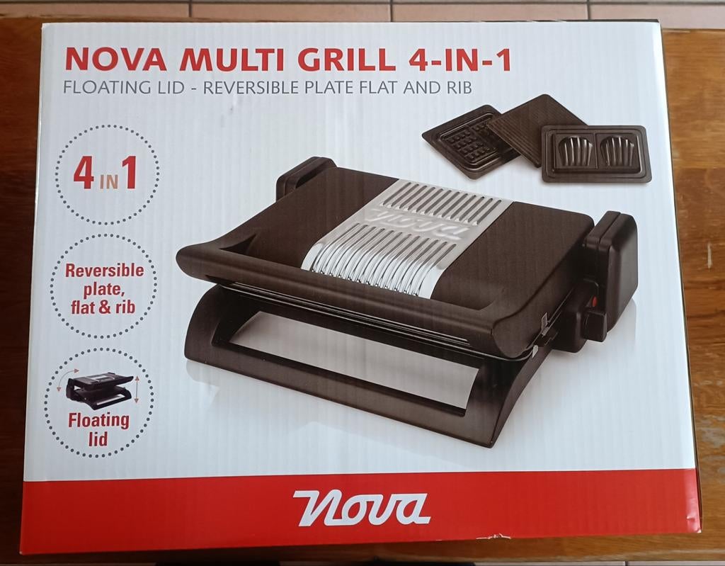 Grill Nova 4 en 1, Electroménager, Grils de contact, Enlèvement