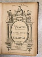 Antieke boek La Mascotte Opera piano 1880, Enlèvement ou Envoi, Utilisé