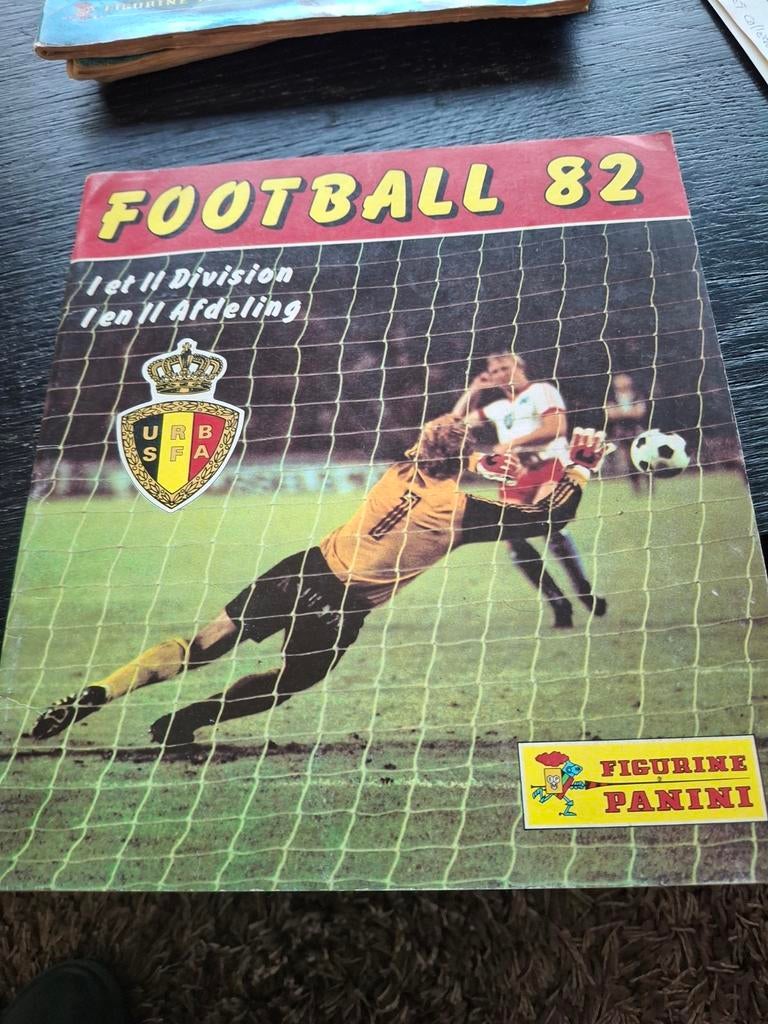 Carnet d'autocollants Panini Football 82, album vierge en tr, Enlèvement ou Envoi