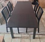 Table extensible avec 4 chaises, Maison & Meubles, Enlèvement