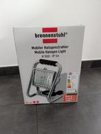 2 Mobiele Halogeenstralers – IP54 – NIEUW in doos, Ophalen, Nieuw, 200 tot 500 watt, Lamp met armatuur