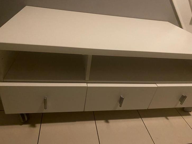 WITTE TV KAST, Maison & Meubles, Armoires | Armoires à chaussures, Comme neuf, Enlèvement