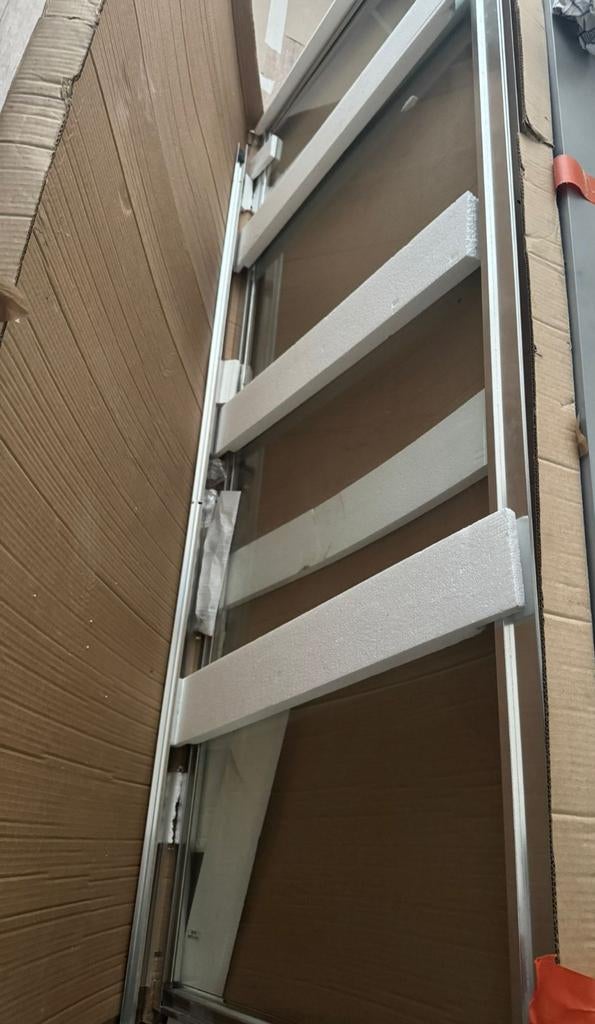 Porte de douche 90 cm Van Marcke Nouveau, Maison & Meubles, Enlèvement, Comme neuf, 50 à 100 cm, 150 à 200 cm