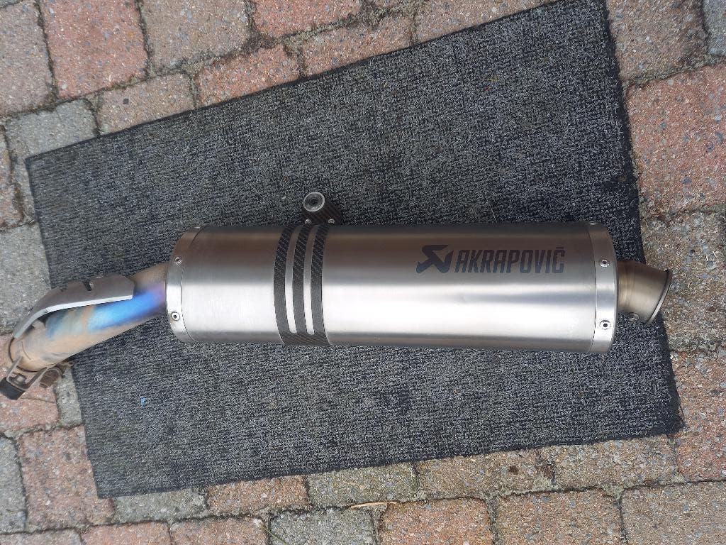 akrapovic uitlaat voor bmw 1200 gs, Ophalen, Gebruikt