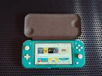 Nintendo Switch Lite, Ophalen of Verzenden, Turquoise, Zo goed als nieuw, Met beschermhoes of tas