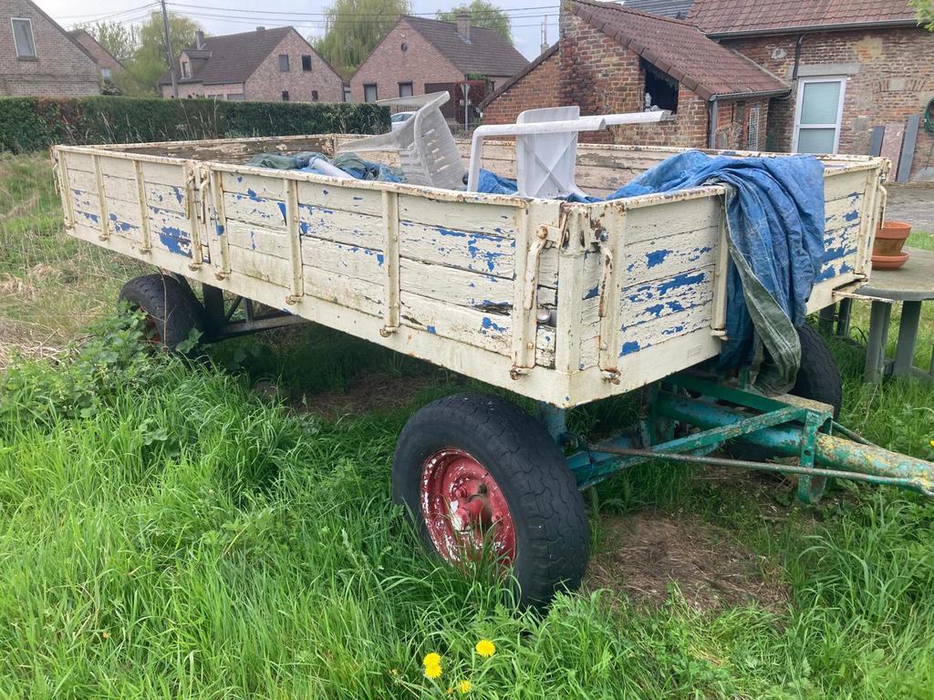 Remorque tracteur, Ophalen, Gebruikt