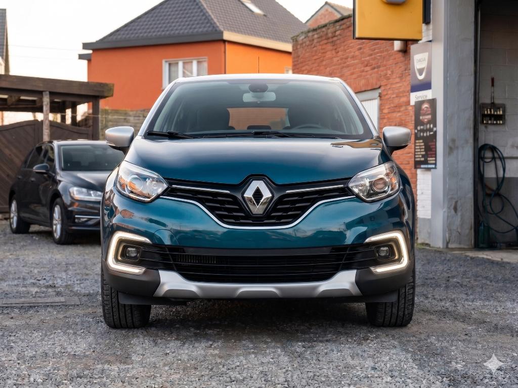 Renault Captur Phase Lift 1.2 TCe 120 ch – 2017 – 84.000 km, Auto's, Stof, Blauw, Bedrijf, 5 deurs