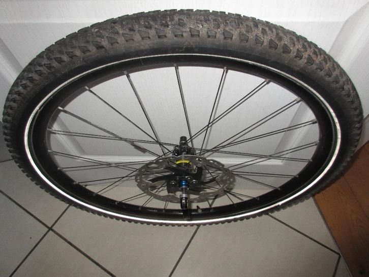 MAVIC ATB voor -achterwiel 10 versnellingen Schwalbe banden, Fietsen en Brommers, Fietsonderdelen, Gebruikt, Mountainbike, Wiel
