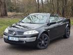 Renault Mégane Cabrio AUTOMAAT - 2.0i - 2004 - Leder,Digi AC, Auto's, Beige, Cabriolet, Zwart, Leder
