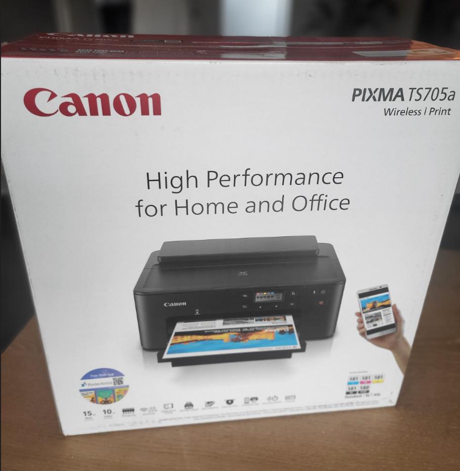 Printer Canon Pixma TS705a - ongeopende verpakking, nieuw, Computers en Software, Printers, Nieuw, Printer, Inkjetprinter, Kleur printen