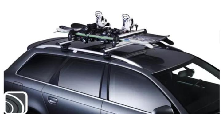 Skidragers uitschuifbaar Thule 732 6 ski's of 4 snowboards d, Autos : Divers, Porte-bagages, Neuf, Enlèvement ou Envoi