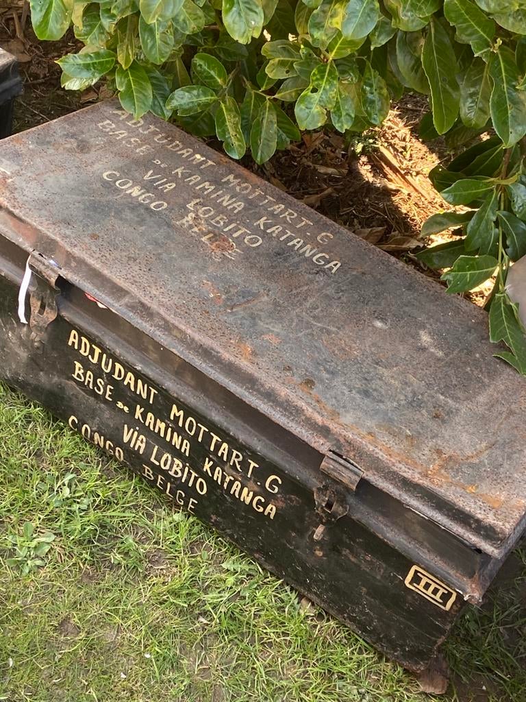 Oude legerkisten, Ophalen, Gebruikt, Minder dan 50 cm, 75 tot 100 cm