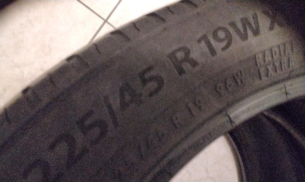 Banden 4 x 19 inch. 50 eur afhaal, 245 mm, Band(en), Zomerbanden, Ophalen