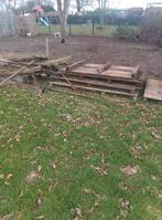 Gratis hout, Tuin en Terras, 3 tot 6 m³, Ophalen, Overige houtsoorten, Blokken