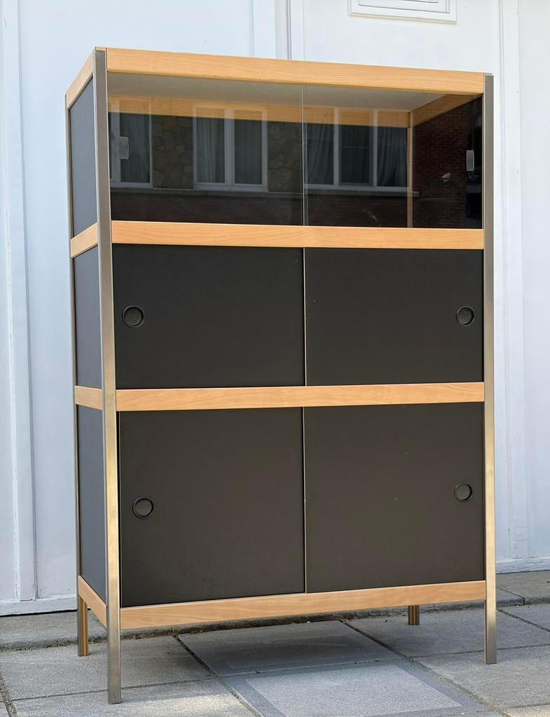 Kewlox-kast met glazen bovenvlak, Ophalen, Zo goed als nieuw