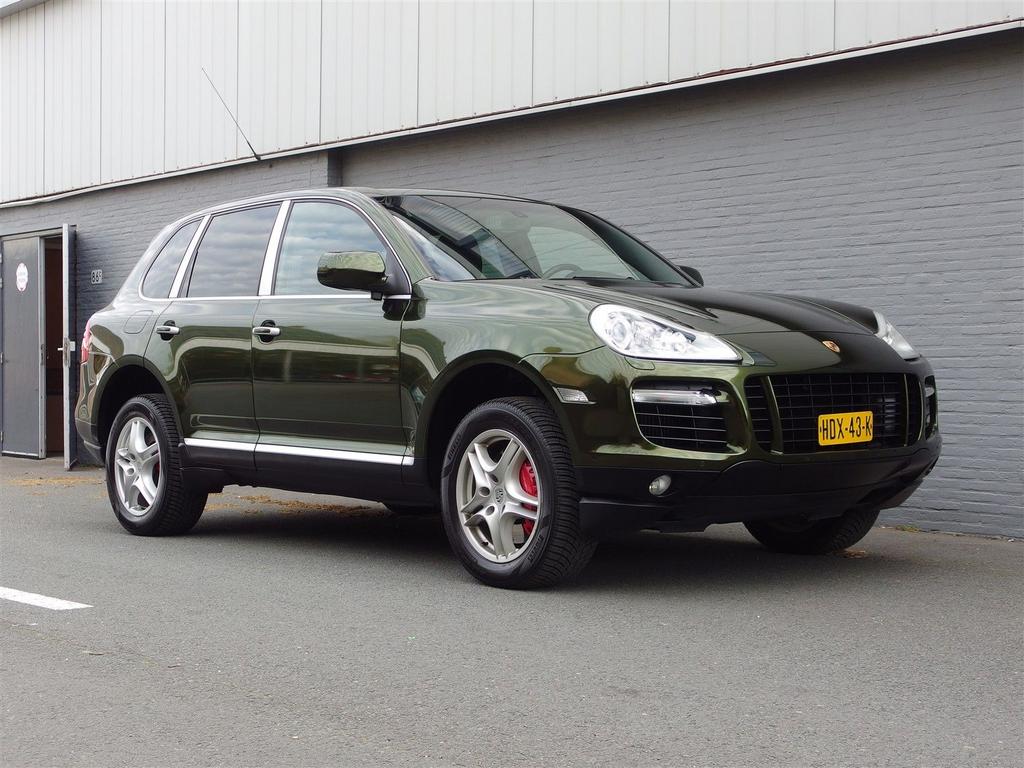 Porsche Cayenne Turbo 4.8L V8 2007 Zeer mooi /APK / BTW, Auto's, Porsche, Automaat, Cayenne, Zwart, Bedrijf