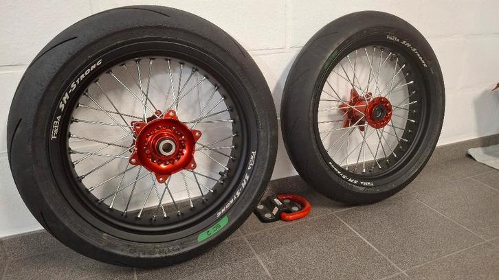 Jeu de roues FABA SM-Strong, Motos, Pièces | Yamaha, Utilisé, Enlèvement