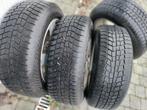 4 roues 17 ", équipées de pneus hiver 225/55/R17, Autos : Pièces & Accessoires, Pneus & Jantes, Pneus et Jantes, Pneus hiver, Véhicule de tourisme