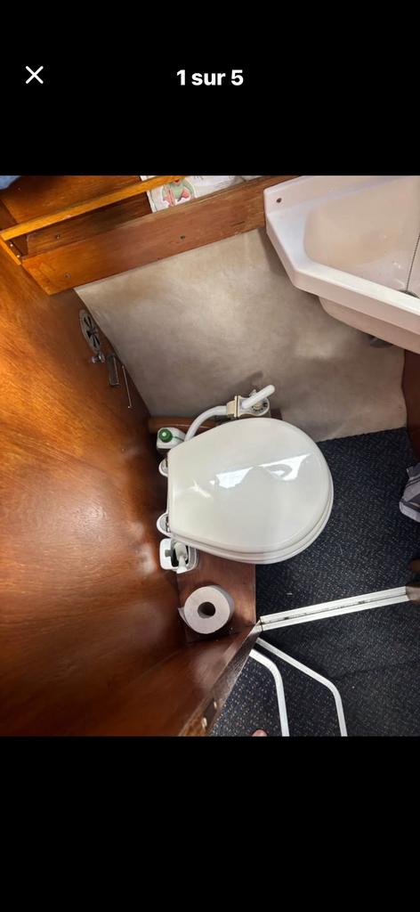 Wc pour bateau caravane, Enlèvement, Comme neuf