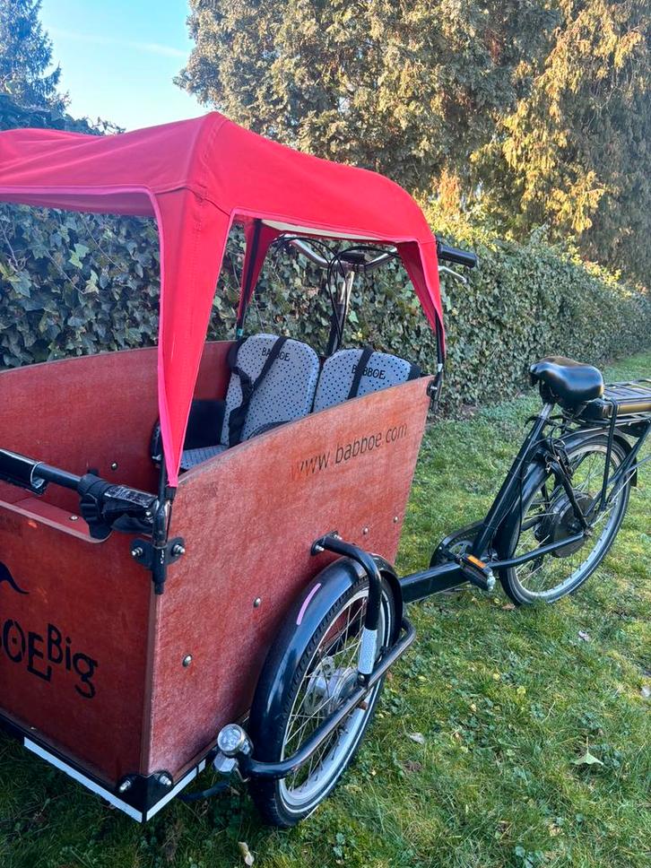 BABBOE BAKFIET, Fietsen en Brommers, Fietsen | Bakfietsen, Gebruikt, Overige merken, 3 kinderen, Ophalen