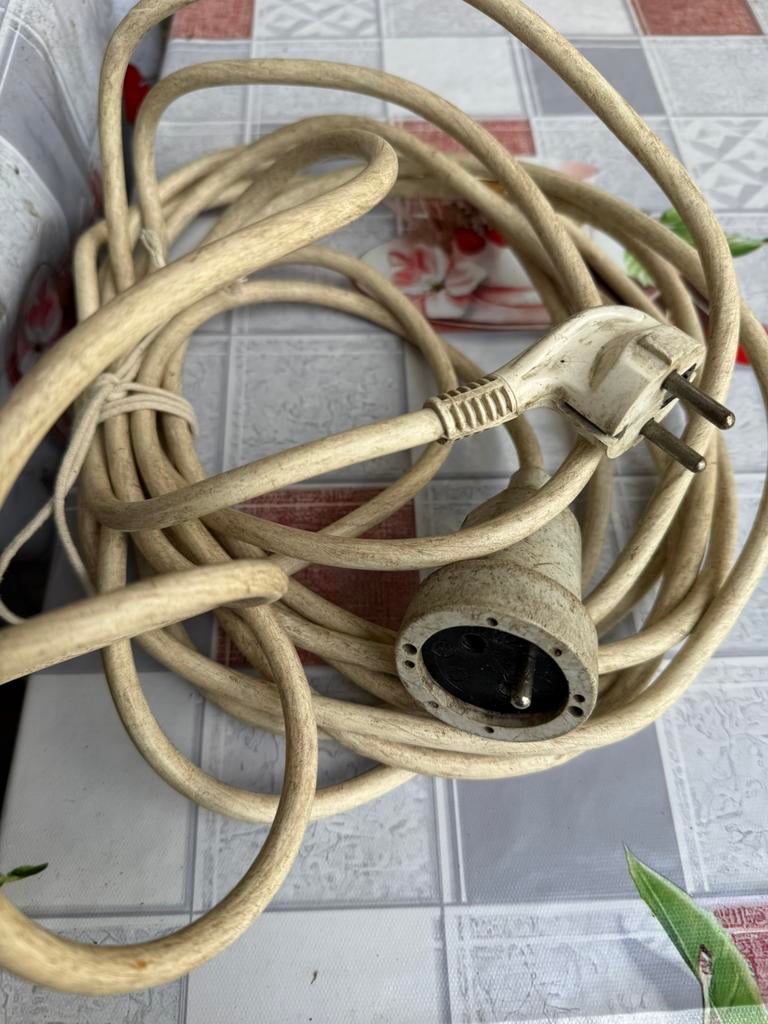 Stekkerdoos / verlengkabel – 7,5 meter, Ophalen of Verzenden, Gebruikt