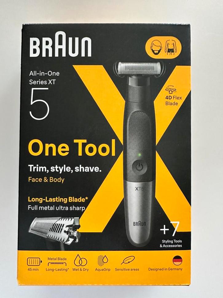 Tondeuse à barbe tout-en-un de la série XT5 de Braun, Electroménager, Équipement de Soins personnels, Utilisé, Enlèvement ou Envoi