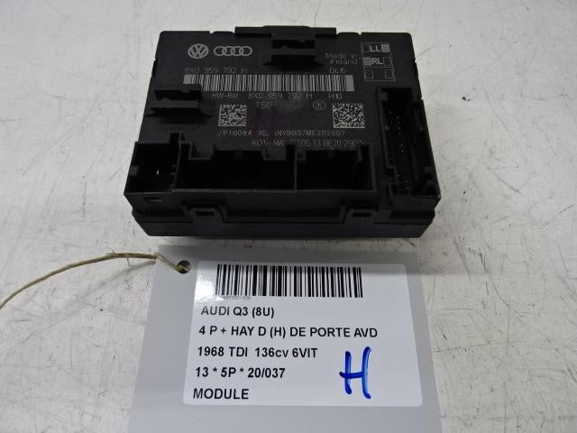 UNITE ELECTRONIQUE Audi Q3 (8UB / 8UG) (8X0959792H), Utilisé, Audi