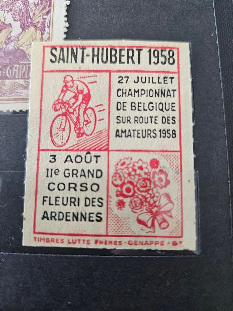 Wielrennen 1958 Saint Hubert, Verzenden
