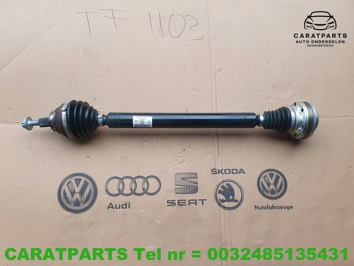 5K0407272A Tiguan cardan Q3 aandrijfas Caddy kardan Golf 6, Auto-onderdelen, Remmen en Aandrijving, Audi, Volkswagen, Gebruikt