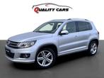 Volkswagen Tiguan 2.0 SCR TDI | R-Line | Open dak | Leder |, Auto's, Gebruikt, Zwart, 4 cilinders, Leder