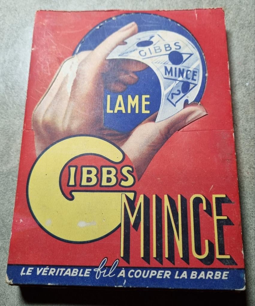 Lame de rasoir Gibbs complet, Enlèvement ou Envoi