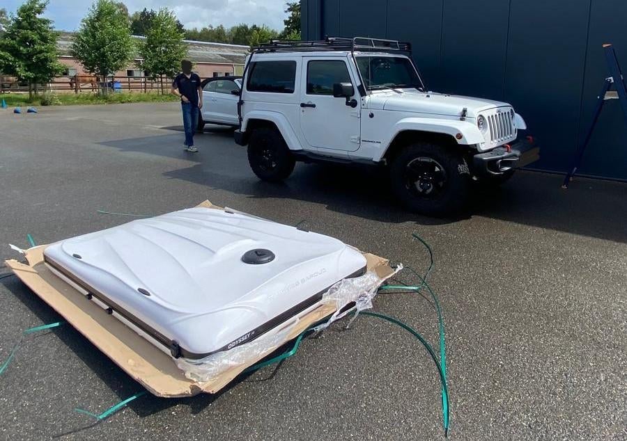 Daktent James Baroud (nieuw) Odysee M, Caravanes & Camping, Tentes, jusqu'à 2, Neuf, Enlèvement