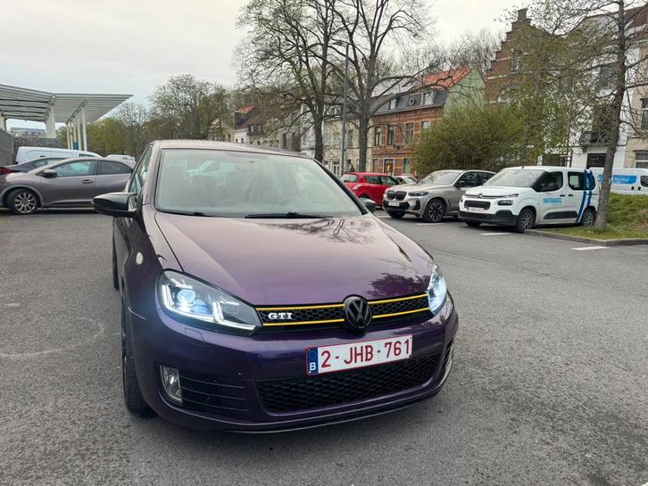 golf 6 GTI, Auto's, Volkswagen, Golf, Android Auto, Benzine, Euro 5, Coupé, 3 deurs, Automaat, Overige kleuren, Zwart, Stof, Voorwielaandrijving