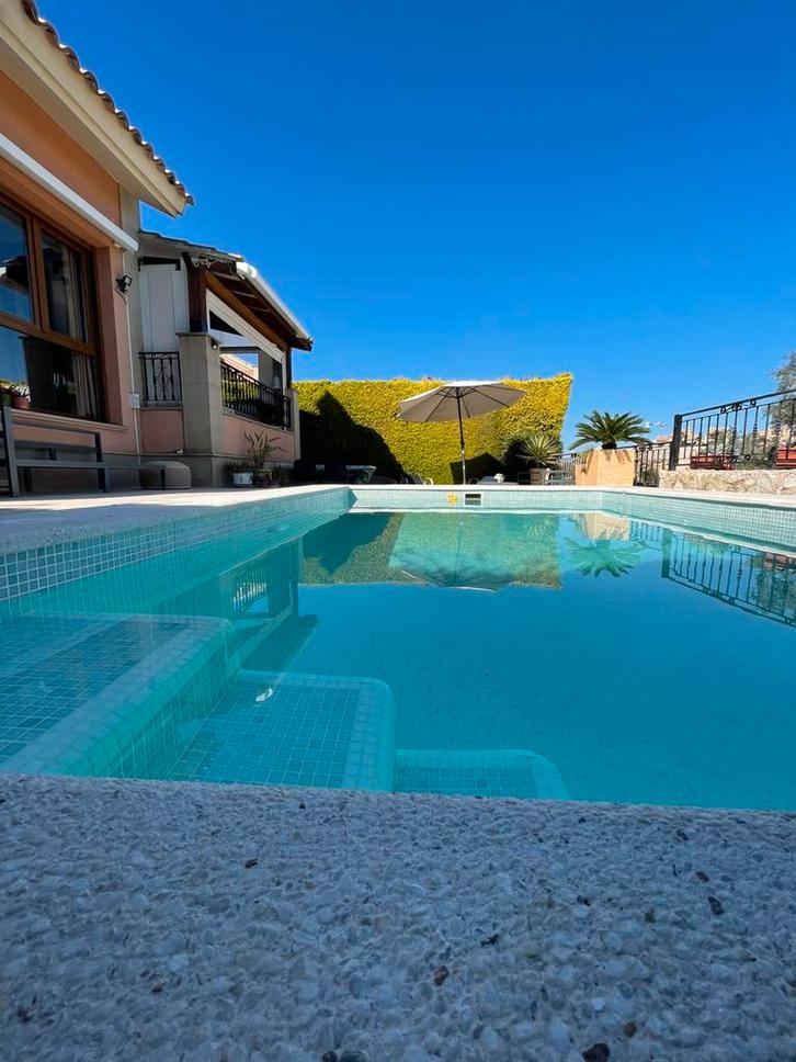 Te Huur 2slp. 1 badk, privé zwembad. 20/6- 31/7, Vakantie, Vakantiehuizen | Spanje, Costa Blanca, 2 slaapkamers, Tuin