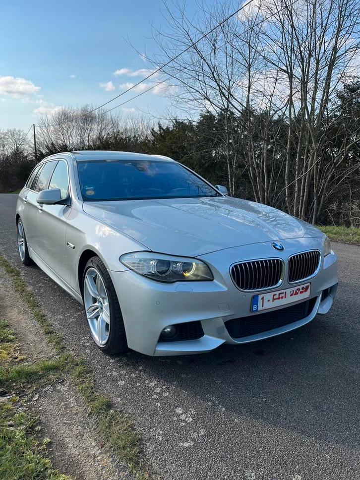 Bmw 520d, Auto's, BMW, Particulier, 5 Reeks, Trekhaak, Diesel, Euro 5, Automaat, Leder, Ophalen