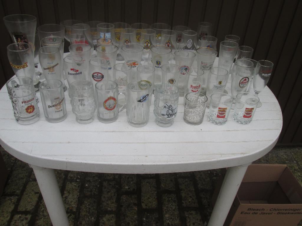 Kavel Bierglazen etc, Ophalen, Gebruikt, Glas of Glazen