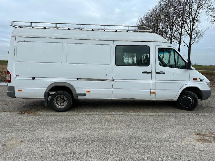 Mercedes Sprinter 416 CDI MAXI L3H2 DUBCABINE 7.PLAATS AIRCO, Auto's, Bestelwagens en Lichte vracht, Particulier, Mercedes-Benz