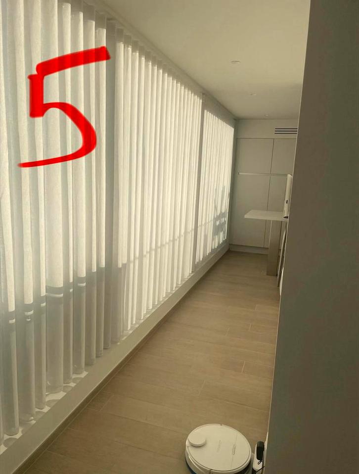 Groot gordijn heytens, Huis en Inrichting, Stoffering | Gordijnen en Lamellen, Ophalen