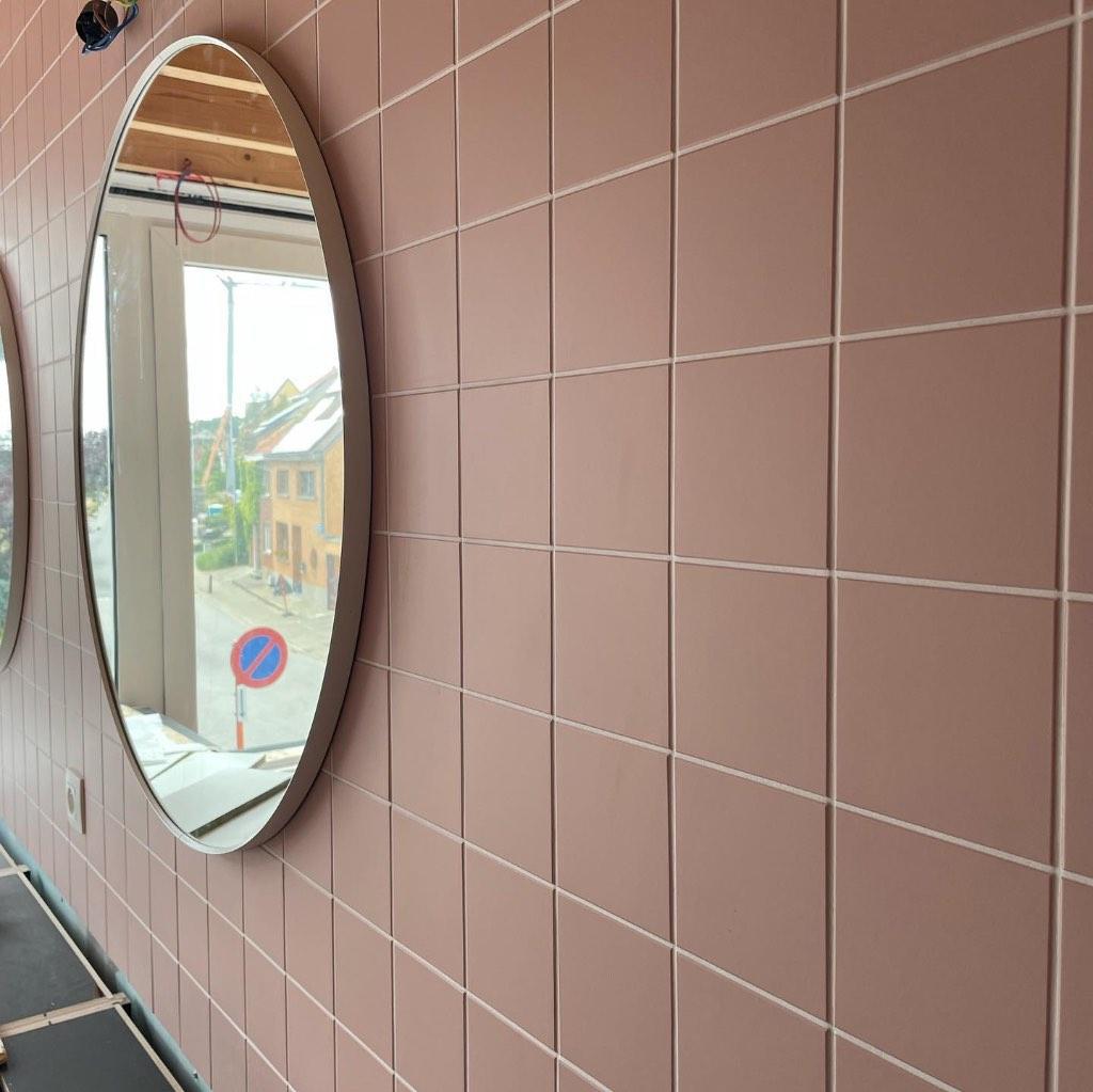 Carreaux Winckelmans 10x10 roses 3m2, Bricolage & Construction, Dalles & Carrelages, Neuf, Carrelage mural, Céramique, Moins de 20 cm