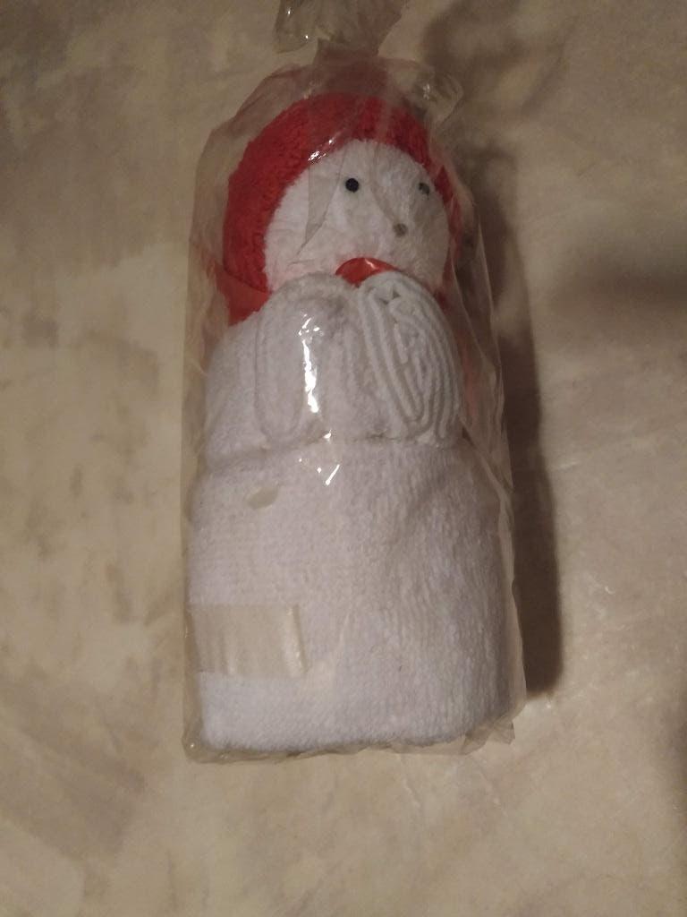 speciaal mooi nieuw cadeau handdoek in vorm van een mannetje, Ophalen of Verzenden, Nieuw, Handdoek
