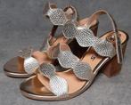 Cypres/Zahia/Sandalen met hak/maat 37/Nieuw, Vêtements | Femmes, Chaussures, Neuf, Enlèvement ou Envoi, Cypres, Brun